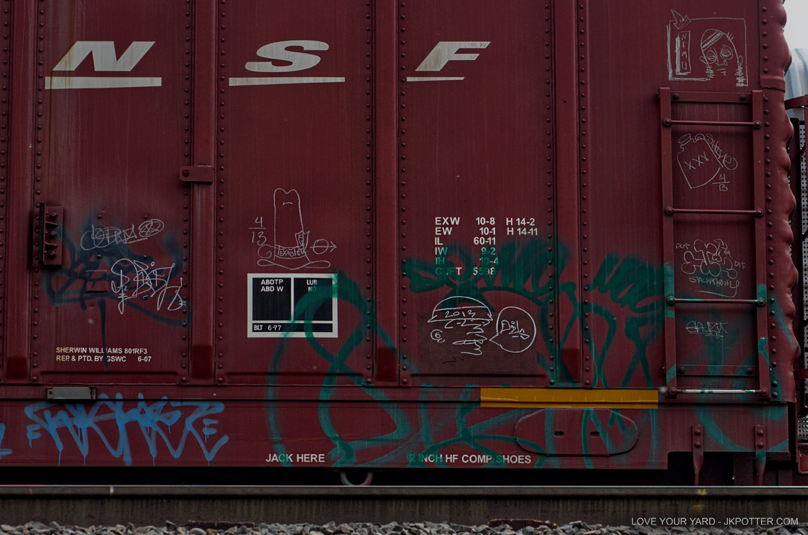 tags, graffiti, boxcar, train, boxcar tags, railroad graffiti, freight train graffiti, rail art, rail graffiti, boxcar, freight, moniker