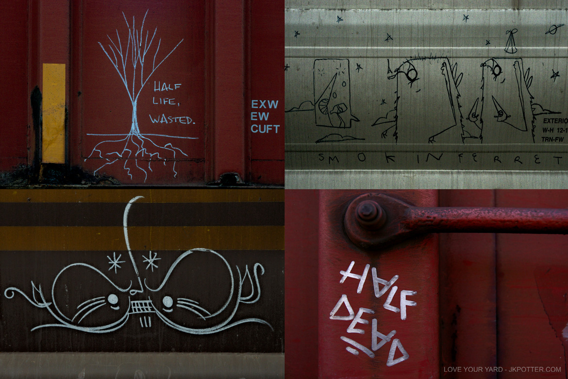 tags, graffiti, boxcar, train, boxcar tags, railroad graffiti, freight train graffiti, rail art, rail graffiti, boxcar, freight, moniker